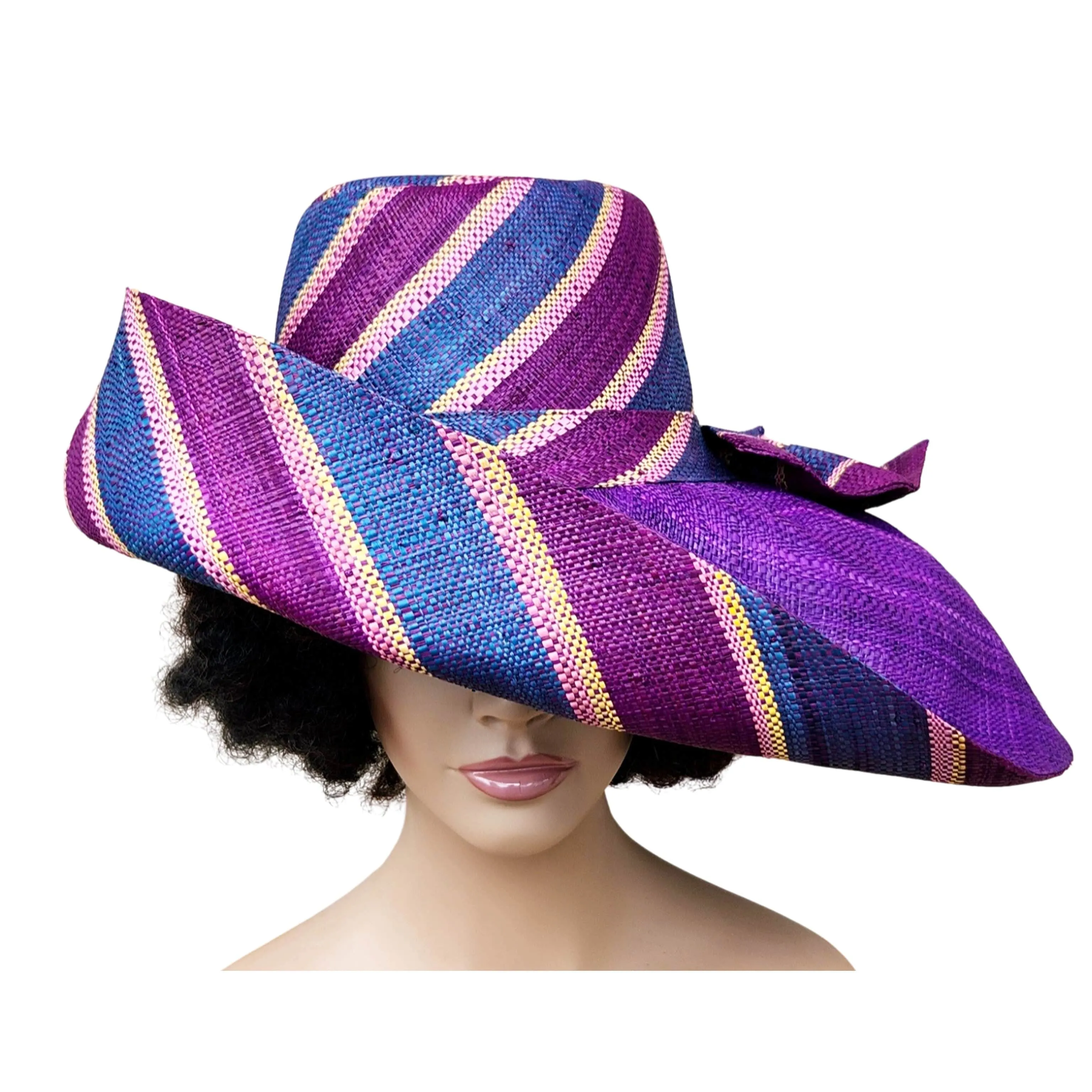 Andile: Madagsacar Big Brim Raffia Sun Hat