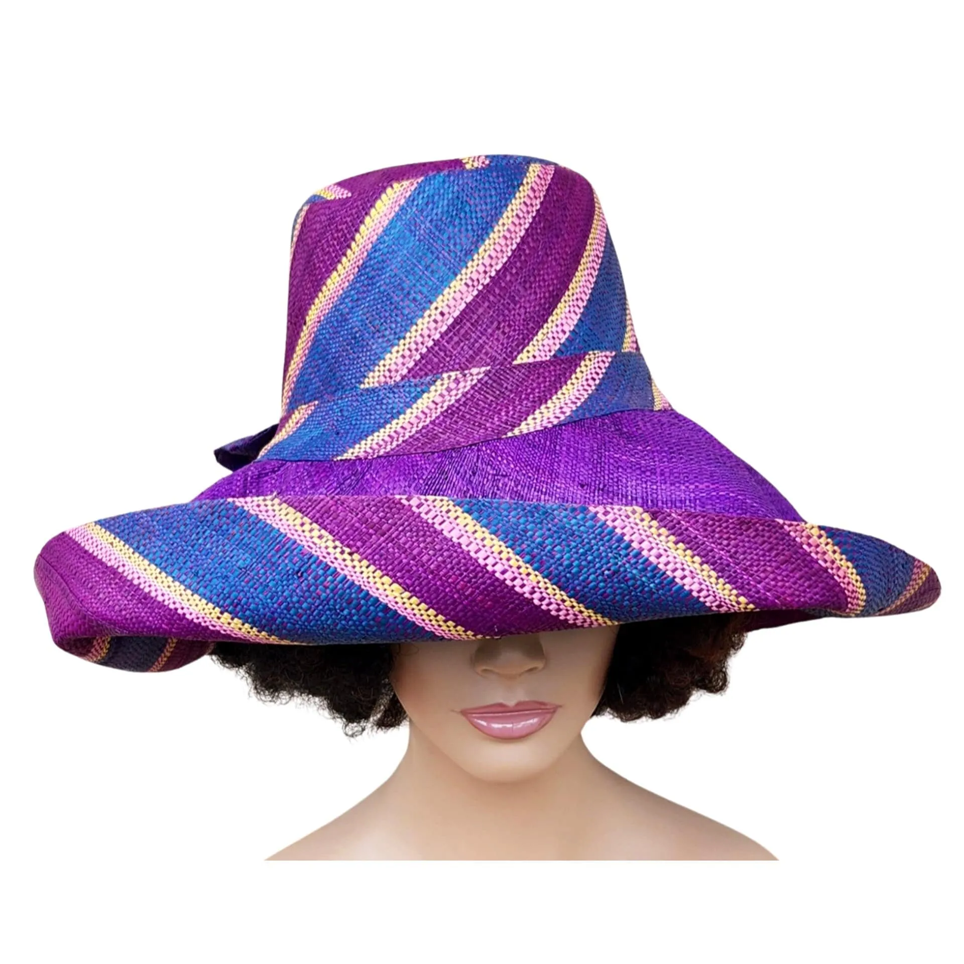 Andile: Madagsacar Big Brim Raffia Sun Hat