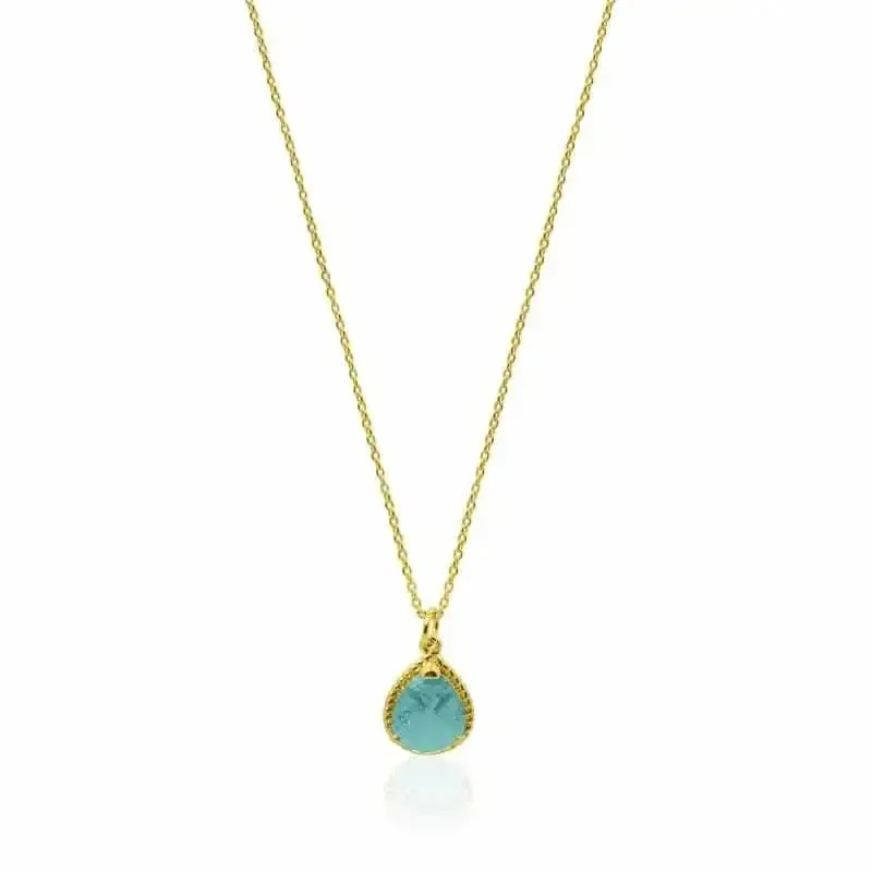 Aqua Exquisite Necklace - Ocean Inspired Jewelry