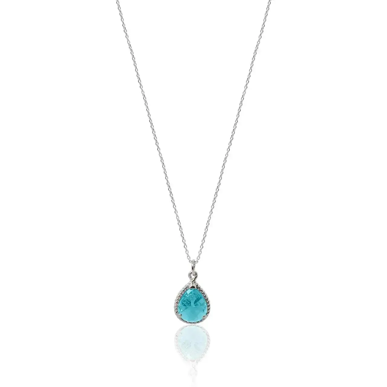 Aqua Exquisite Necklace - Ocean Inspired Jewelry