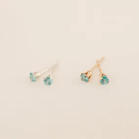 Birthstone Studs • December