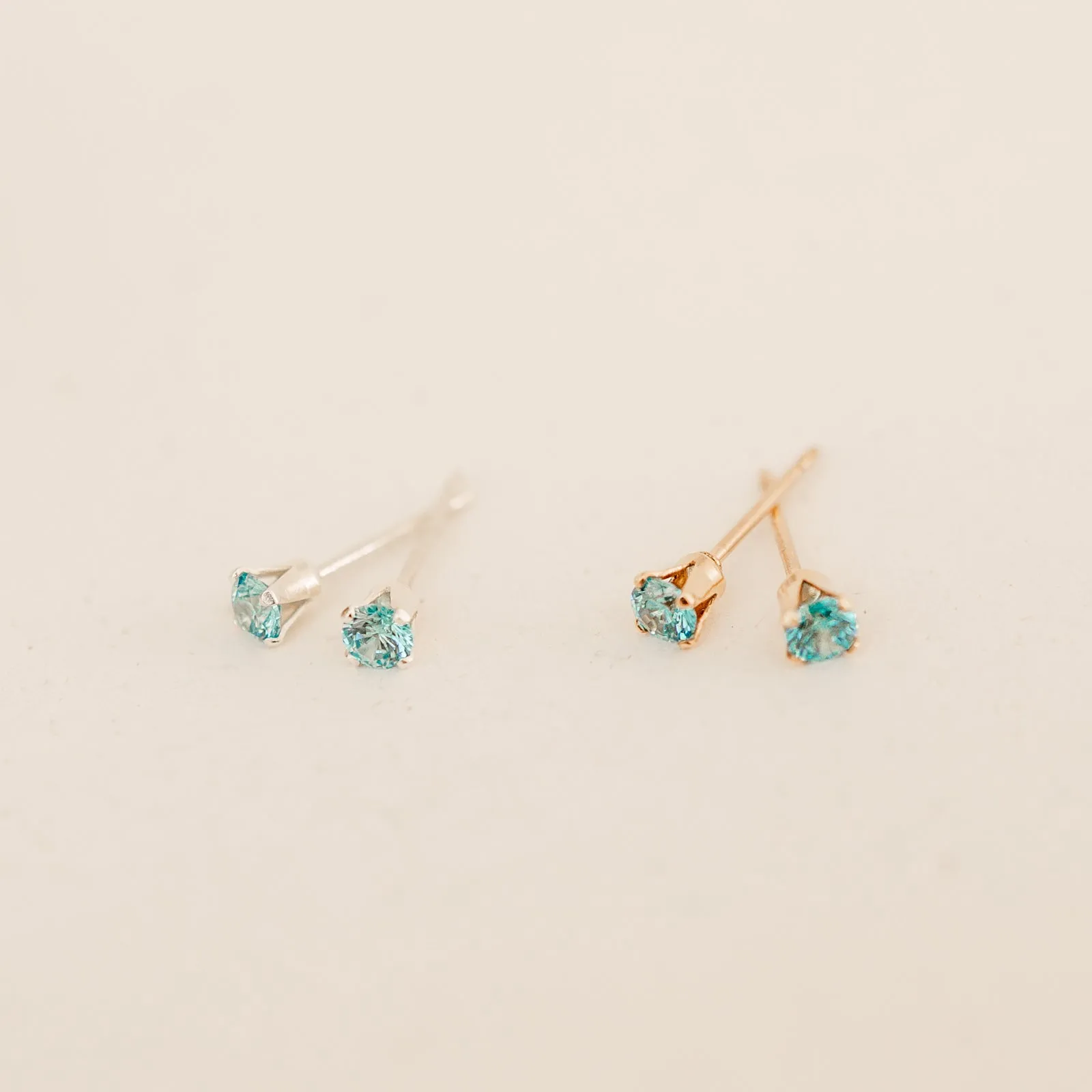 Birthstone Studs • December