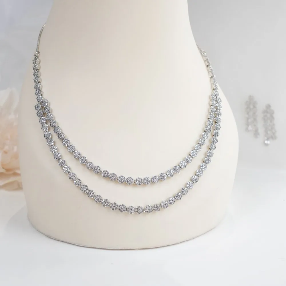 Bridal Necklace and Earring Set