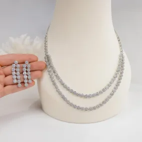 Bridal Necklace and Earring Set
