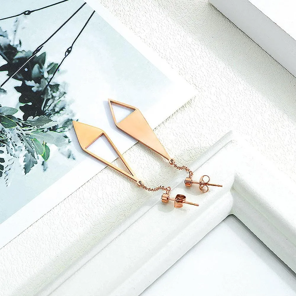 Bullion Gold Zircon Mismatch Earrings