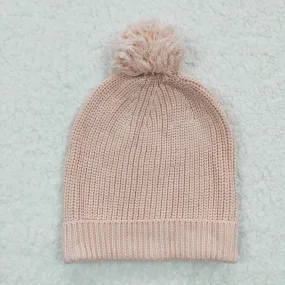 Champagne coloured woollen hat HA0001
