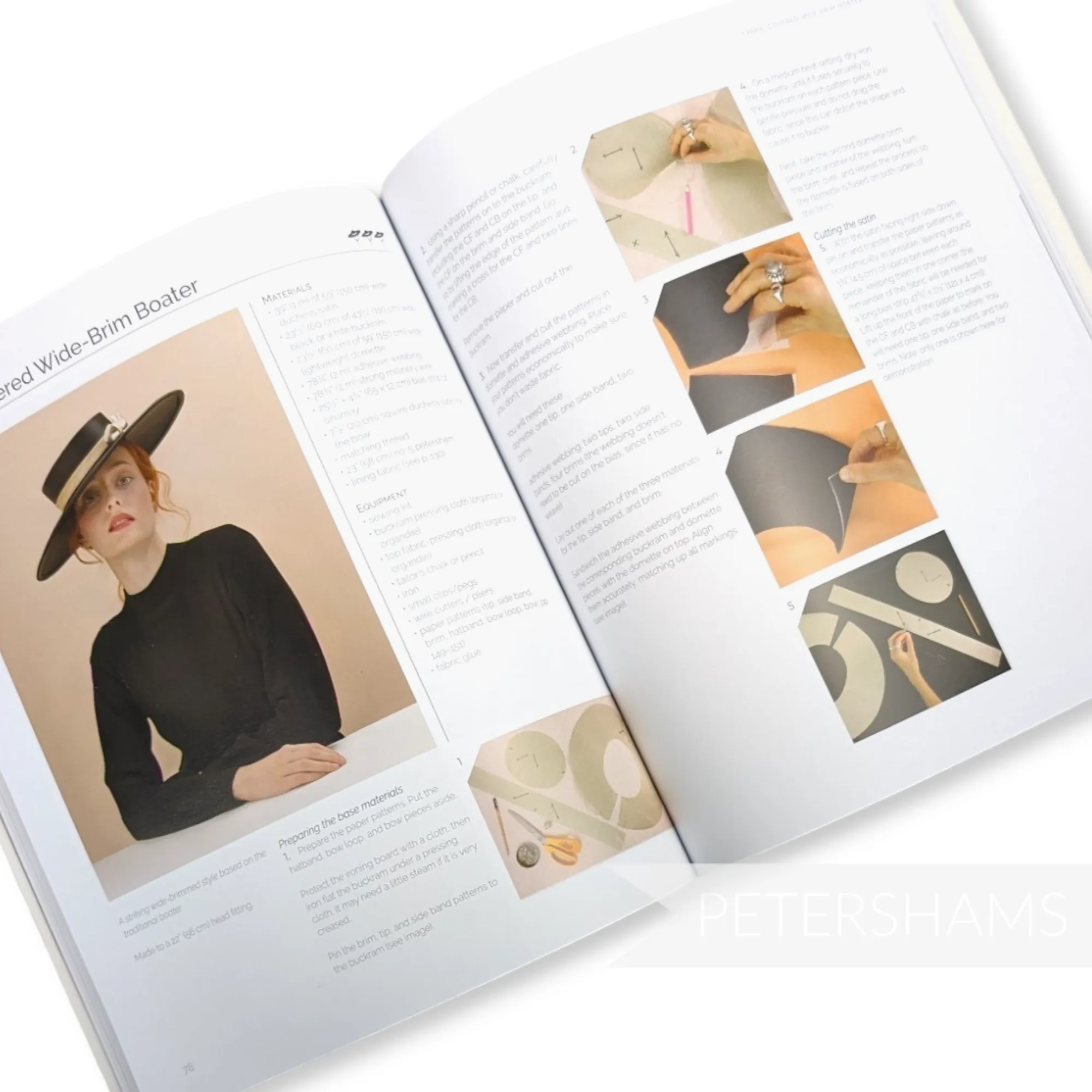 'Contemporary Millinery'  Hat Design & Construction Book by Sophie Beale