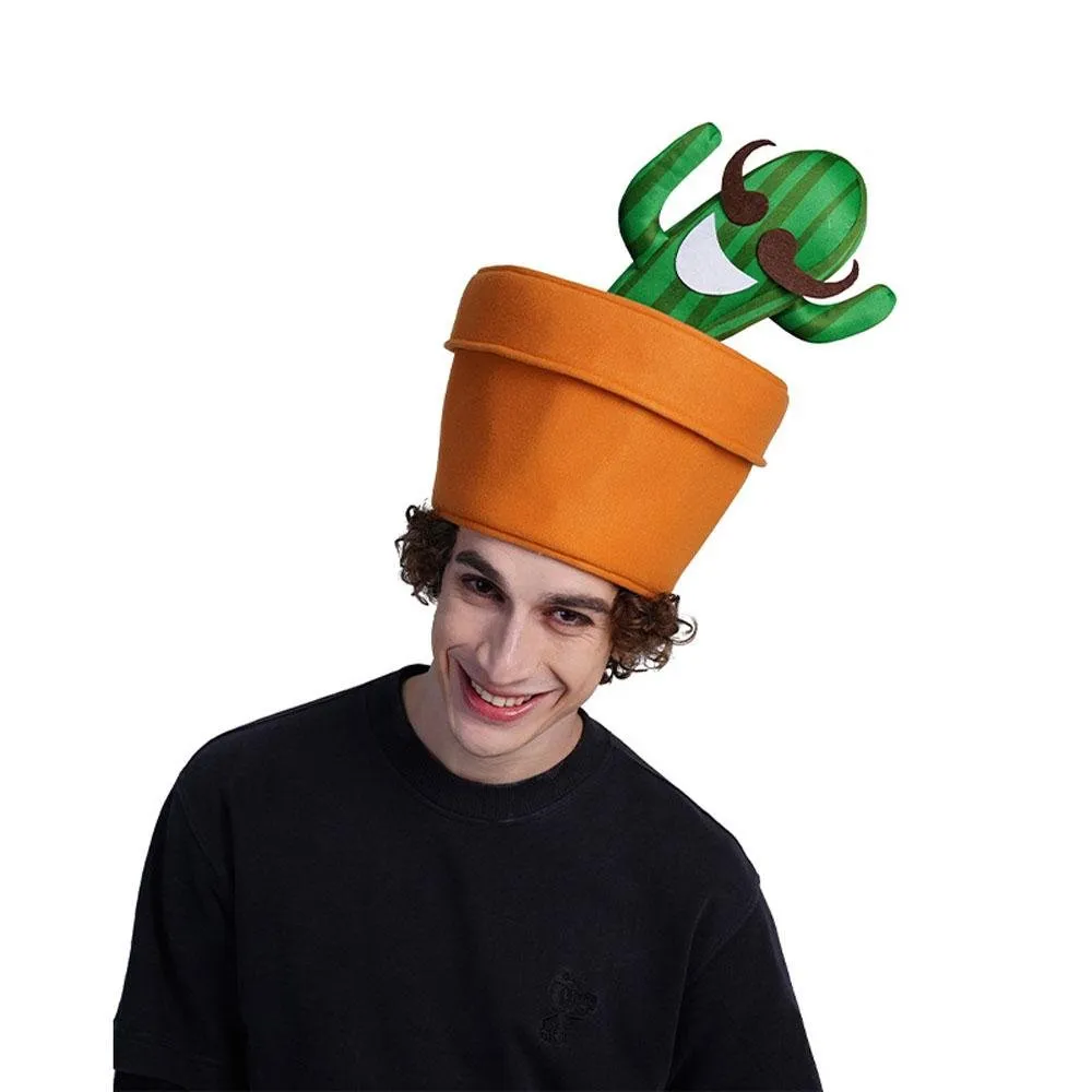 Couple Funny Plant Food Cosplay Hat Halloween Performance Props