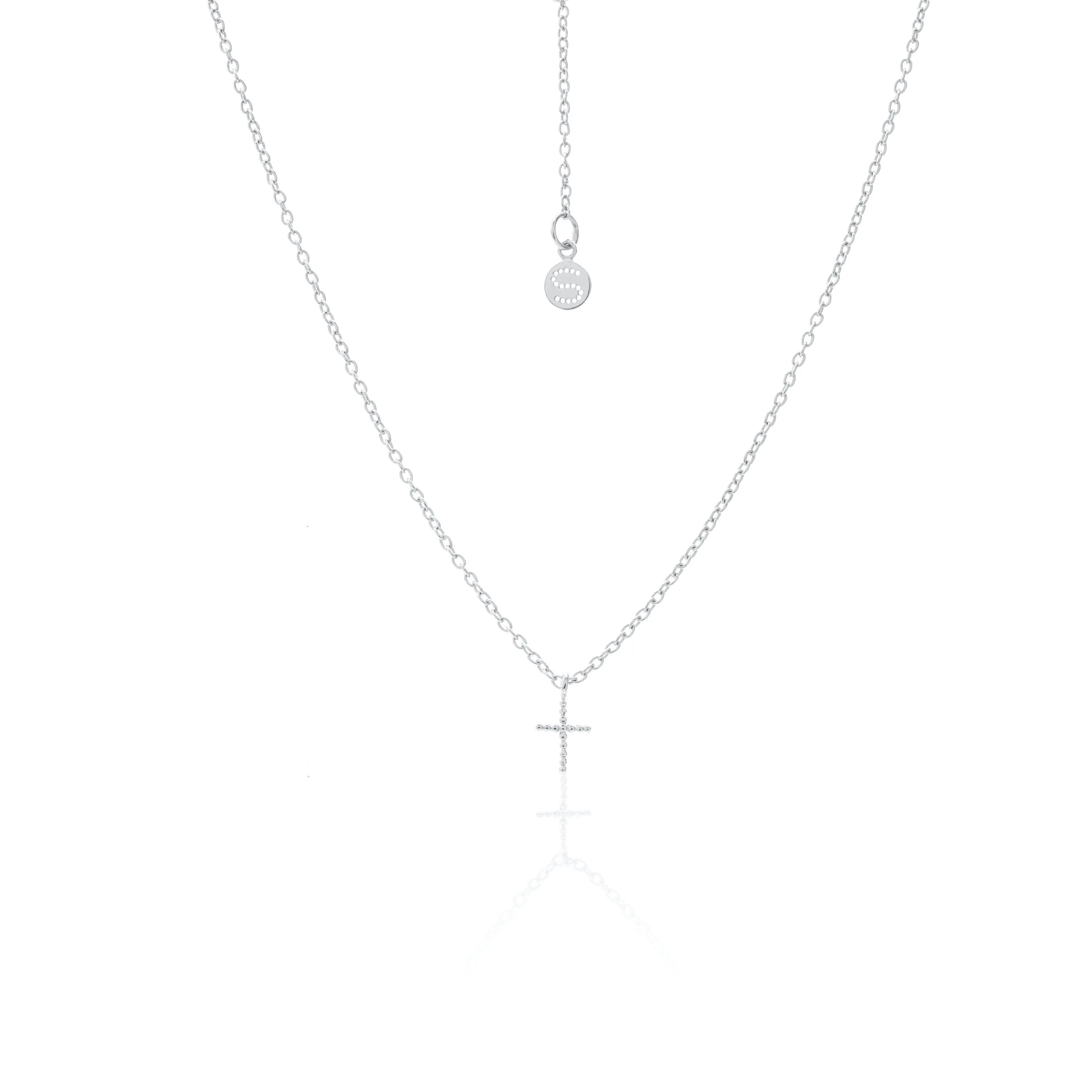 Cross Necklace | Silver