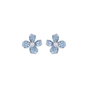 Crystal Manuka Blue Earrings