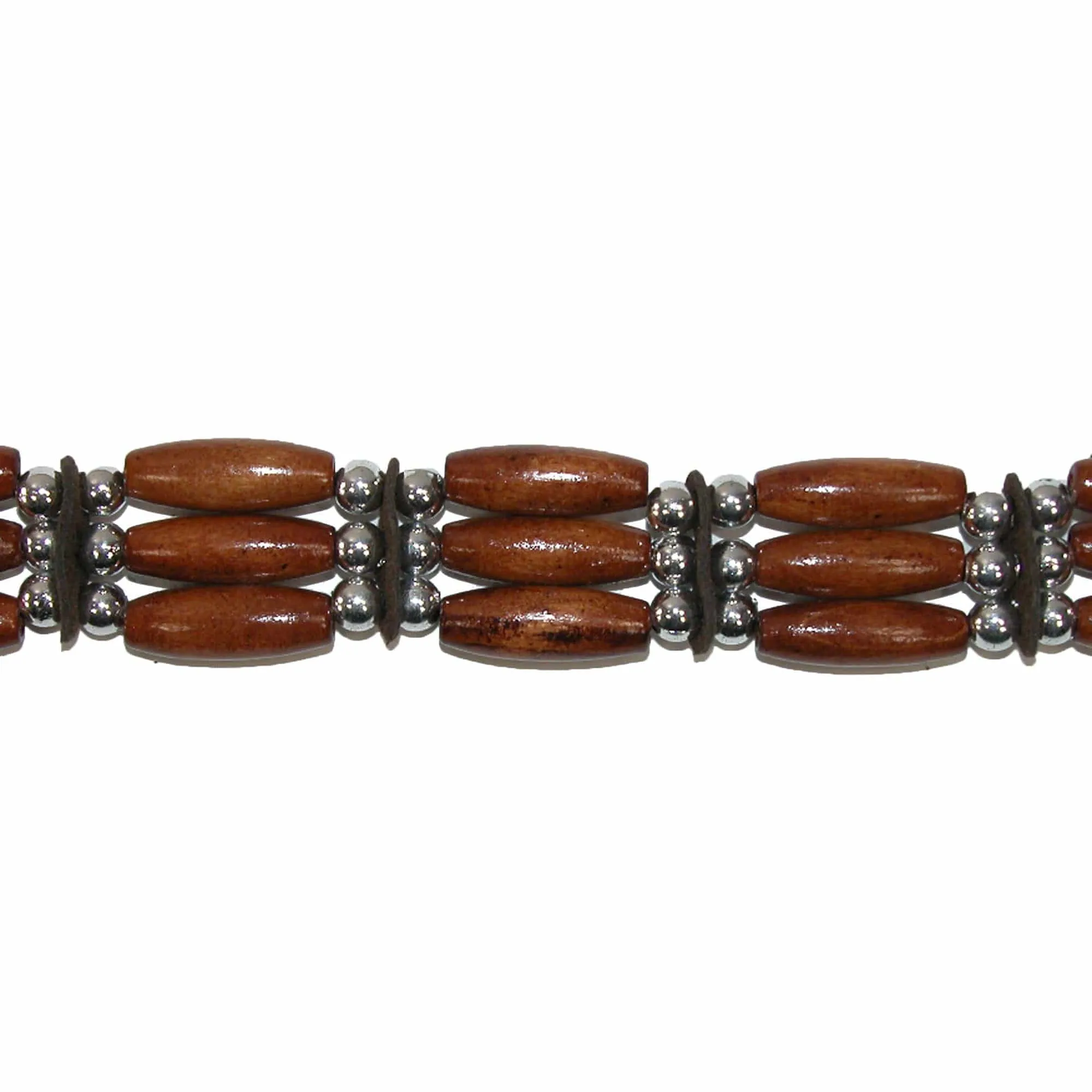 CTM® Beads and Various Accents Hat Band with Ties