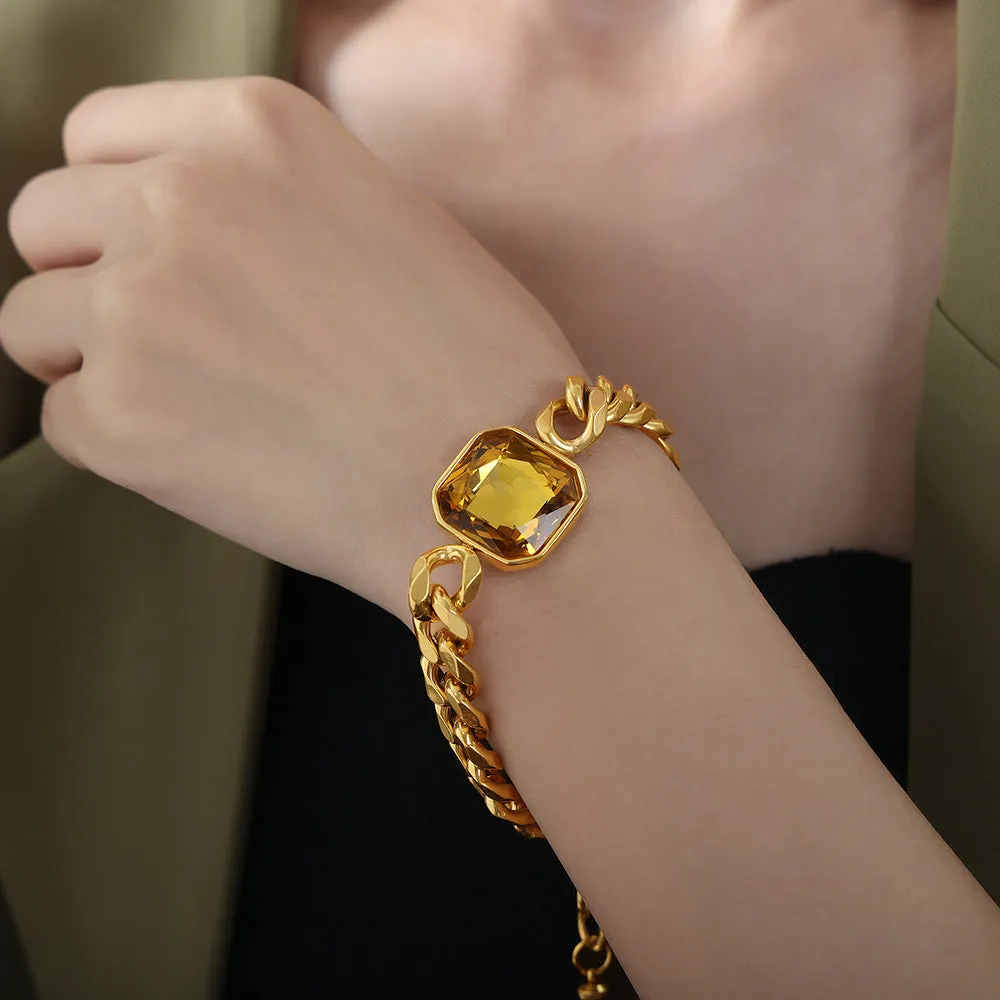 Customized Niche Cross-border Titanium Steel Bracelet Jewelry for Women
