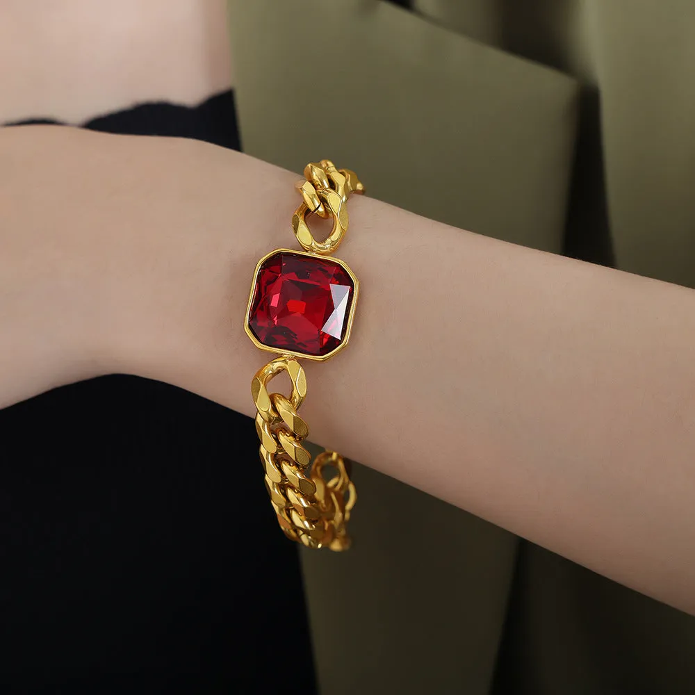 Customized Niche Cross-border Titanium Steel Bracelet Jewelry for Women