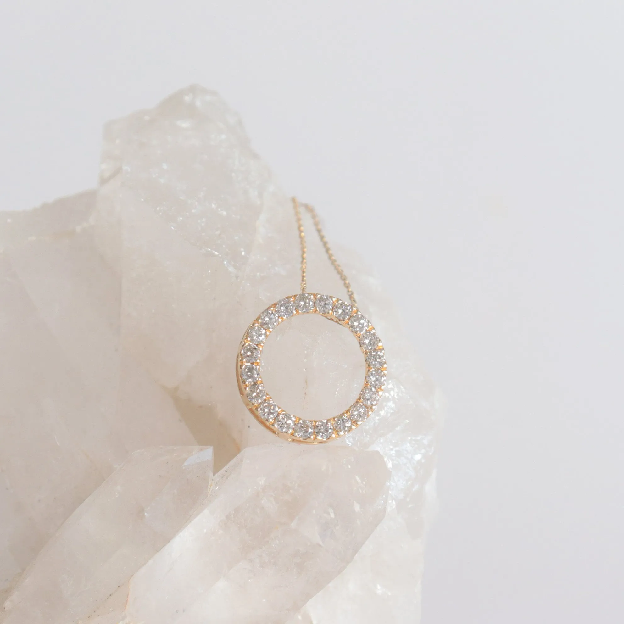 Diamond Eternity Necklace