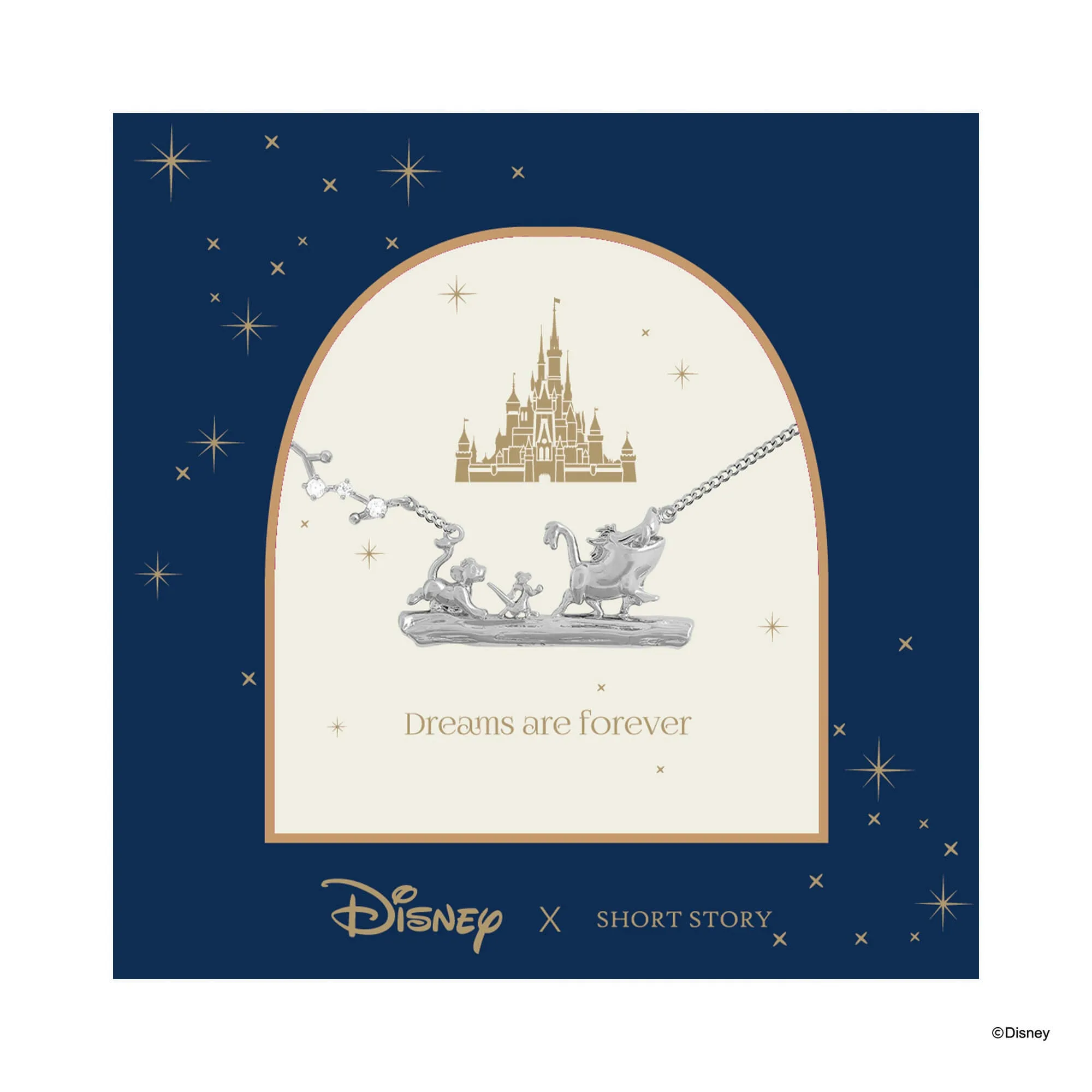 Disney Necklace Diamante No Worries