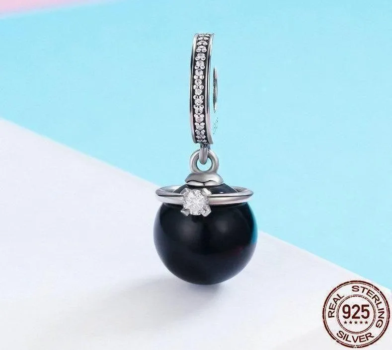 Elegant Pearl Pendant Charm Jewelry Without Chain - SCC572