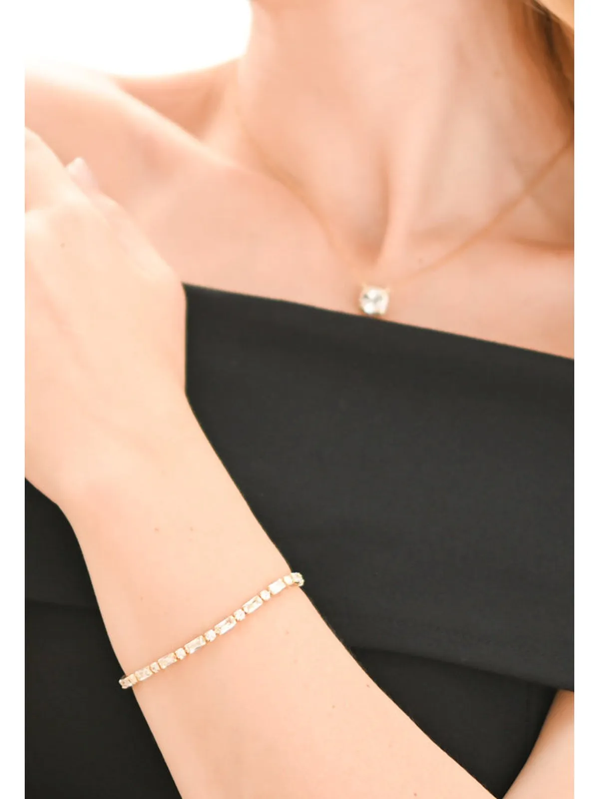 Glimmer Tennis Bracelet