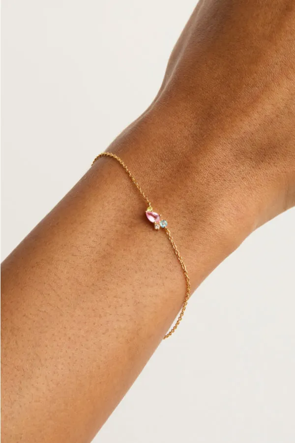 Gold Cherished Connections Bracelet