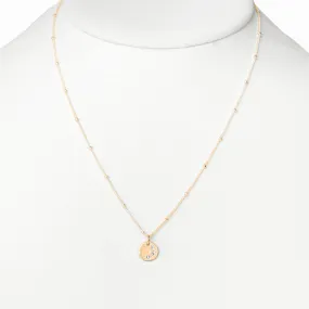 Gold Three Wish Necklace