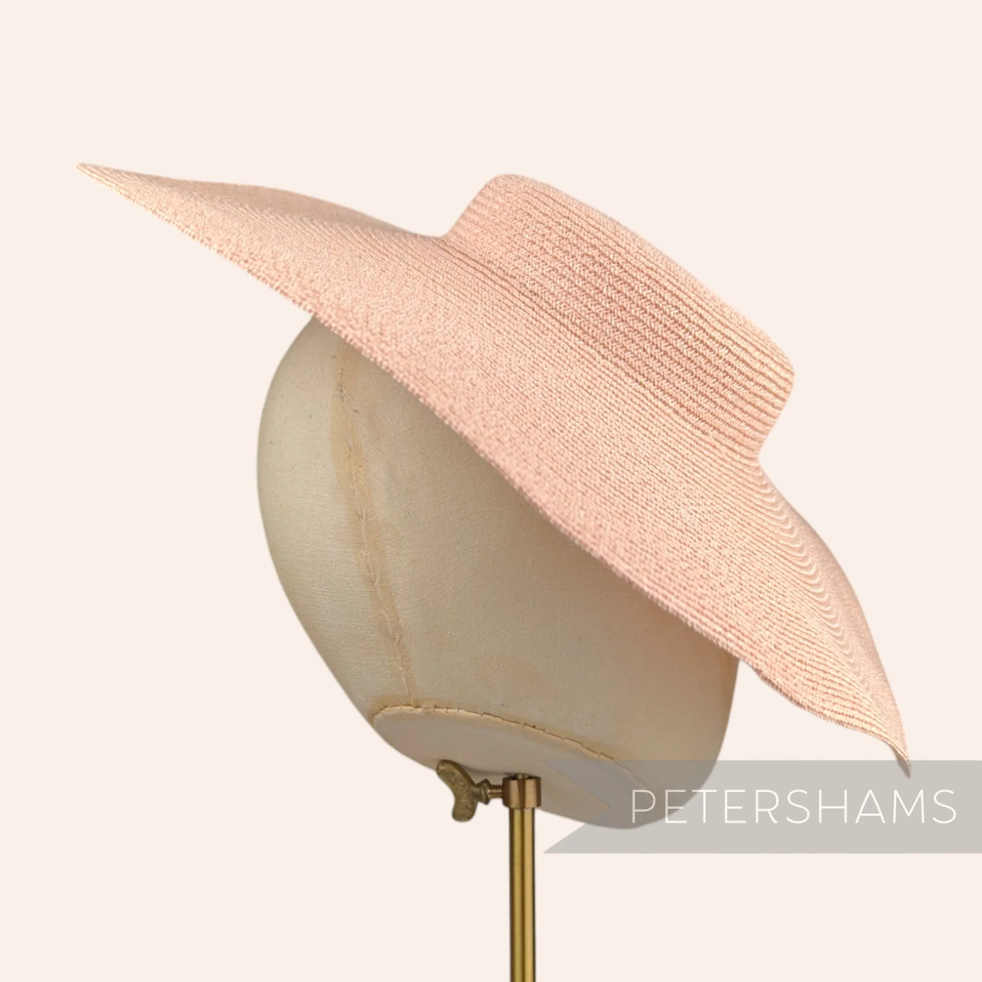 Hemp Cartwheel Fascinator Hat Base