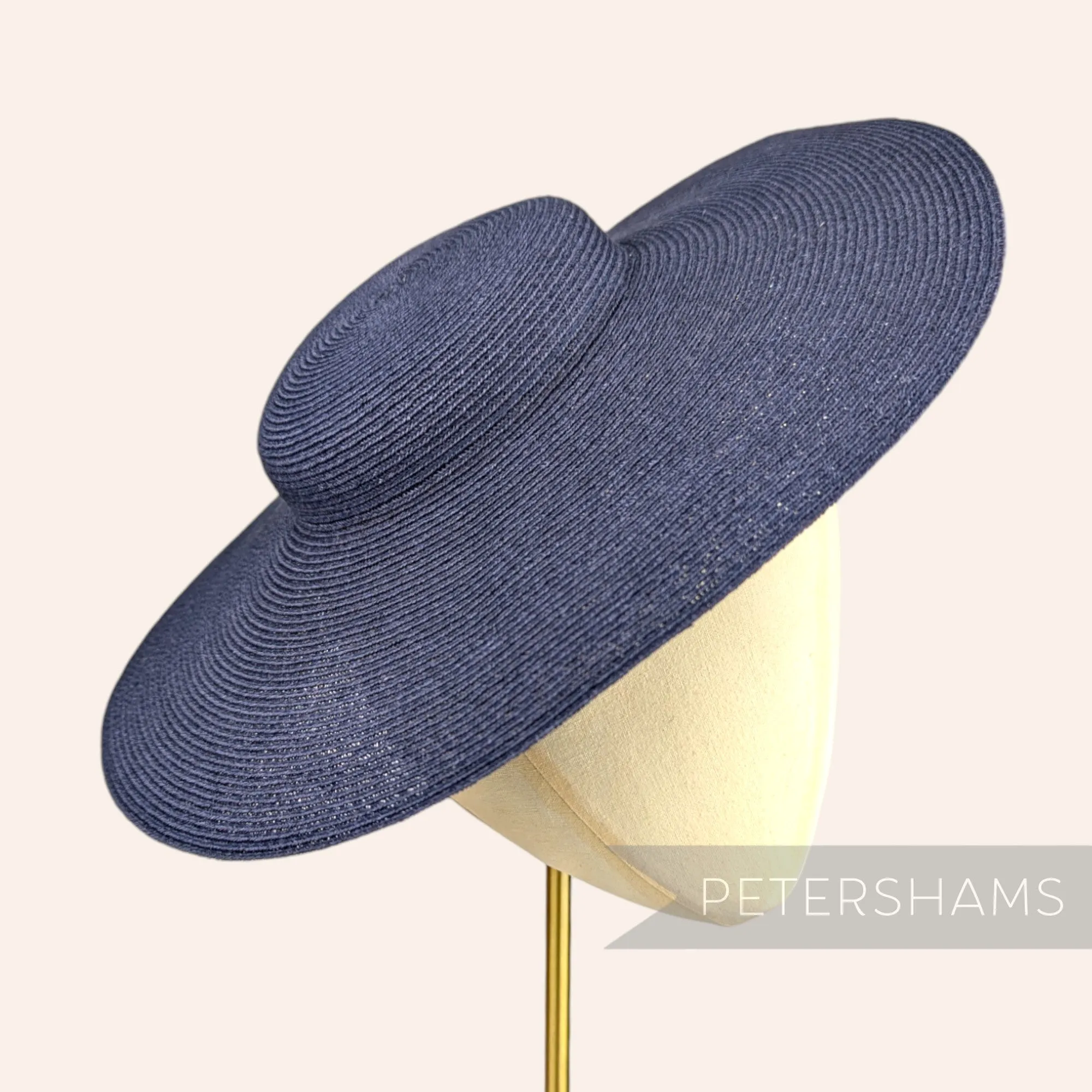 Hemp Cartwheel Fascinator Hat Base