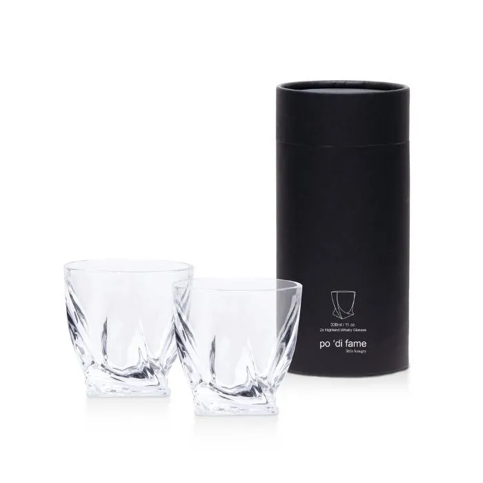 Highland Whiskey Glass Set - Po 'di fame