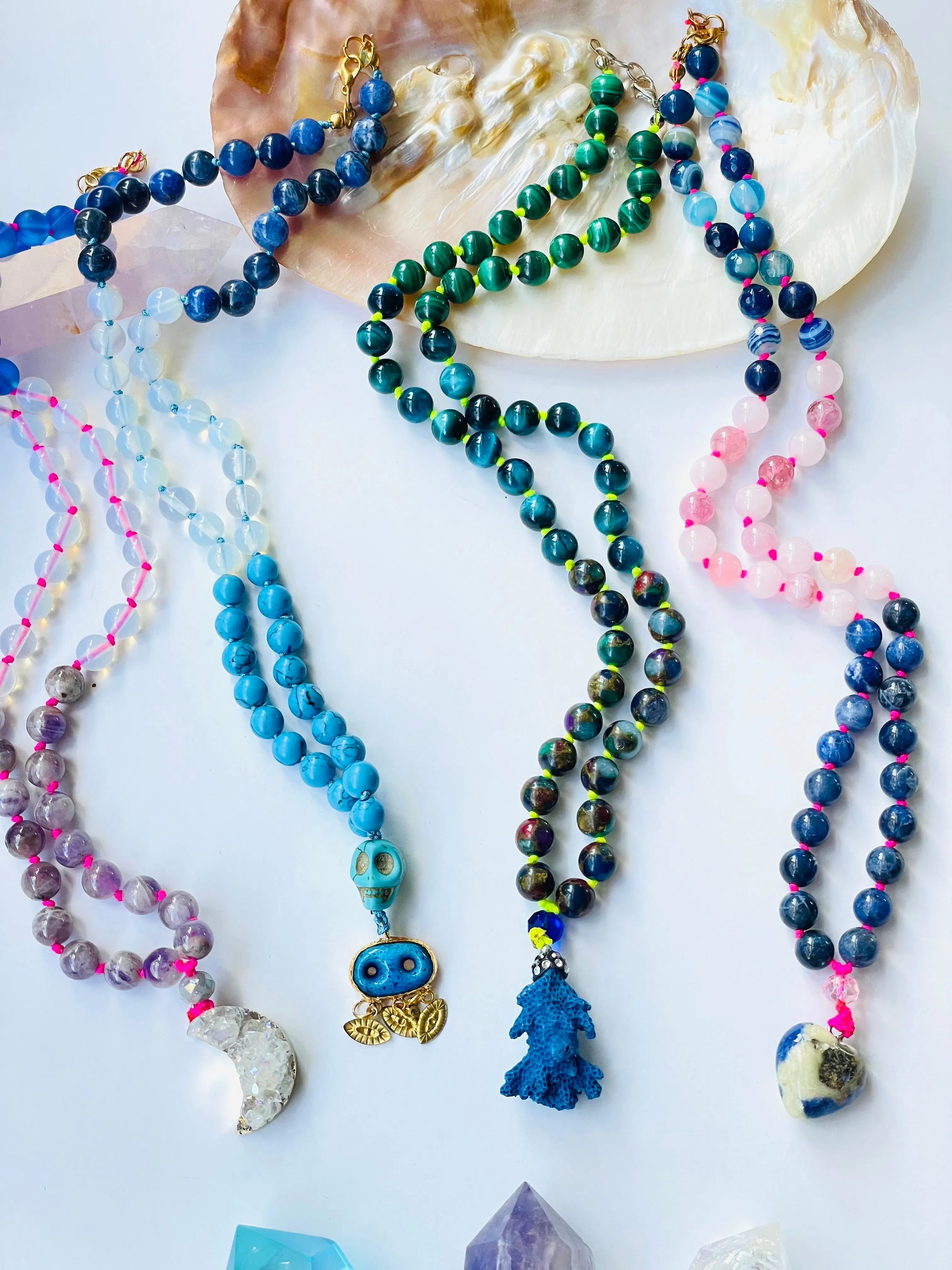 Intuition Half Mala Necklace