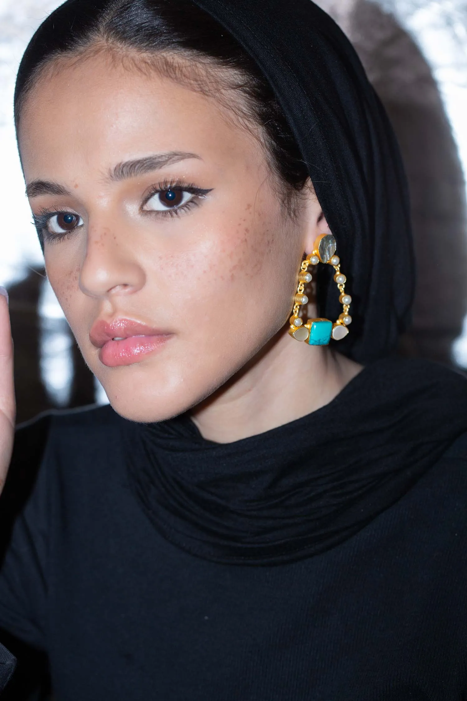 Lama Earrings - Taleed
