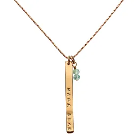 Mama Bear Necklace | Gold