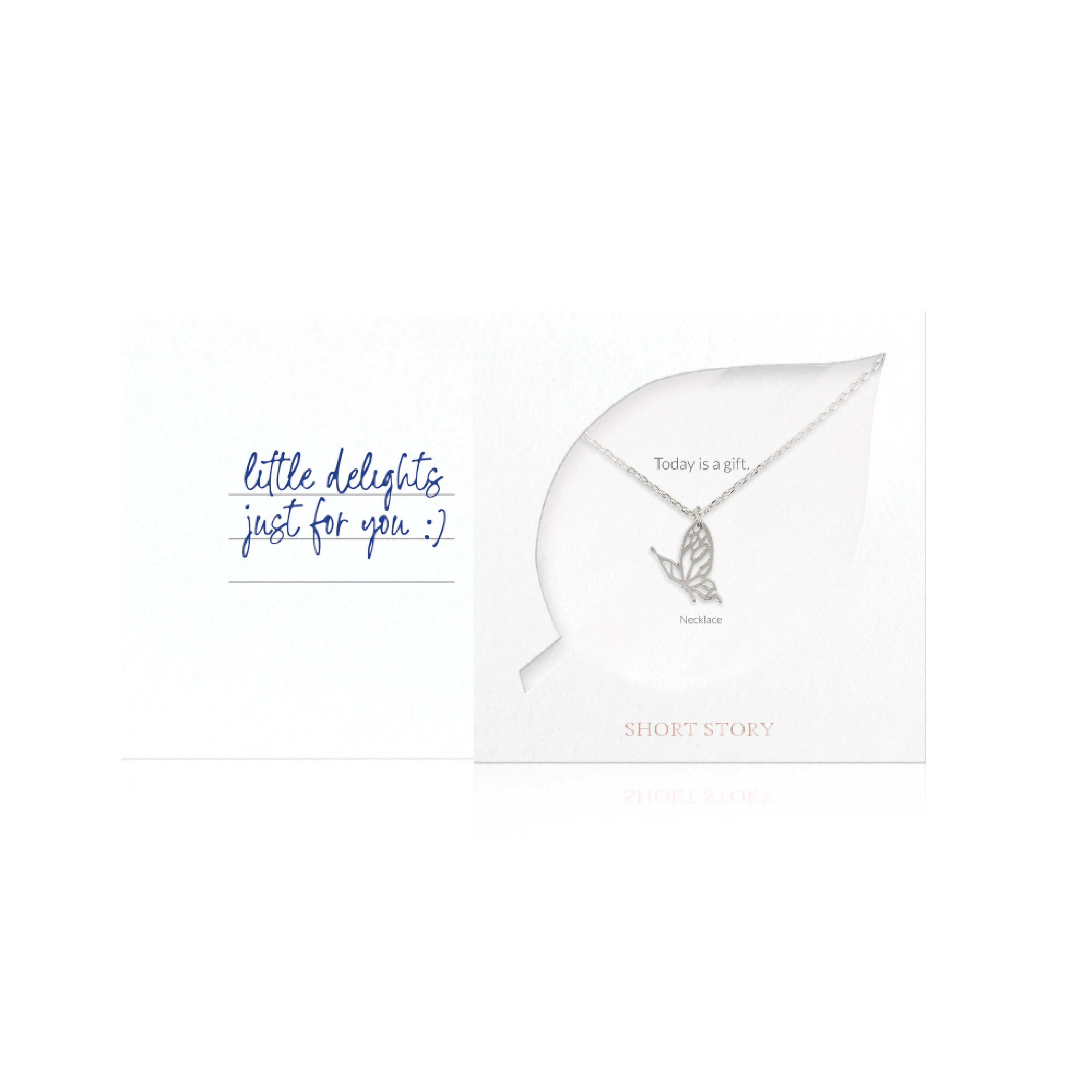 Necklace Butterfly Stencil