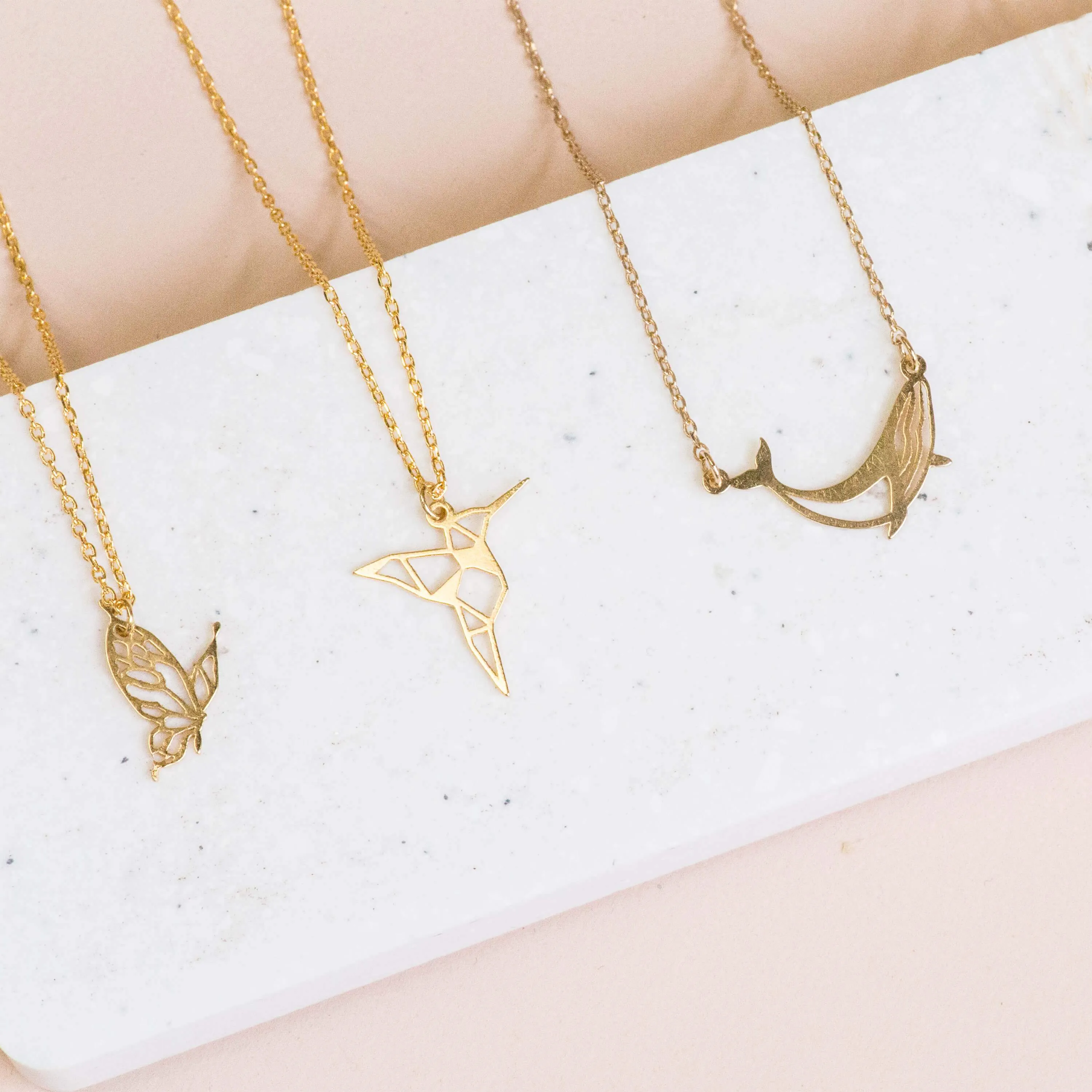 Necklace Butterfly Stencil
