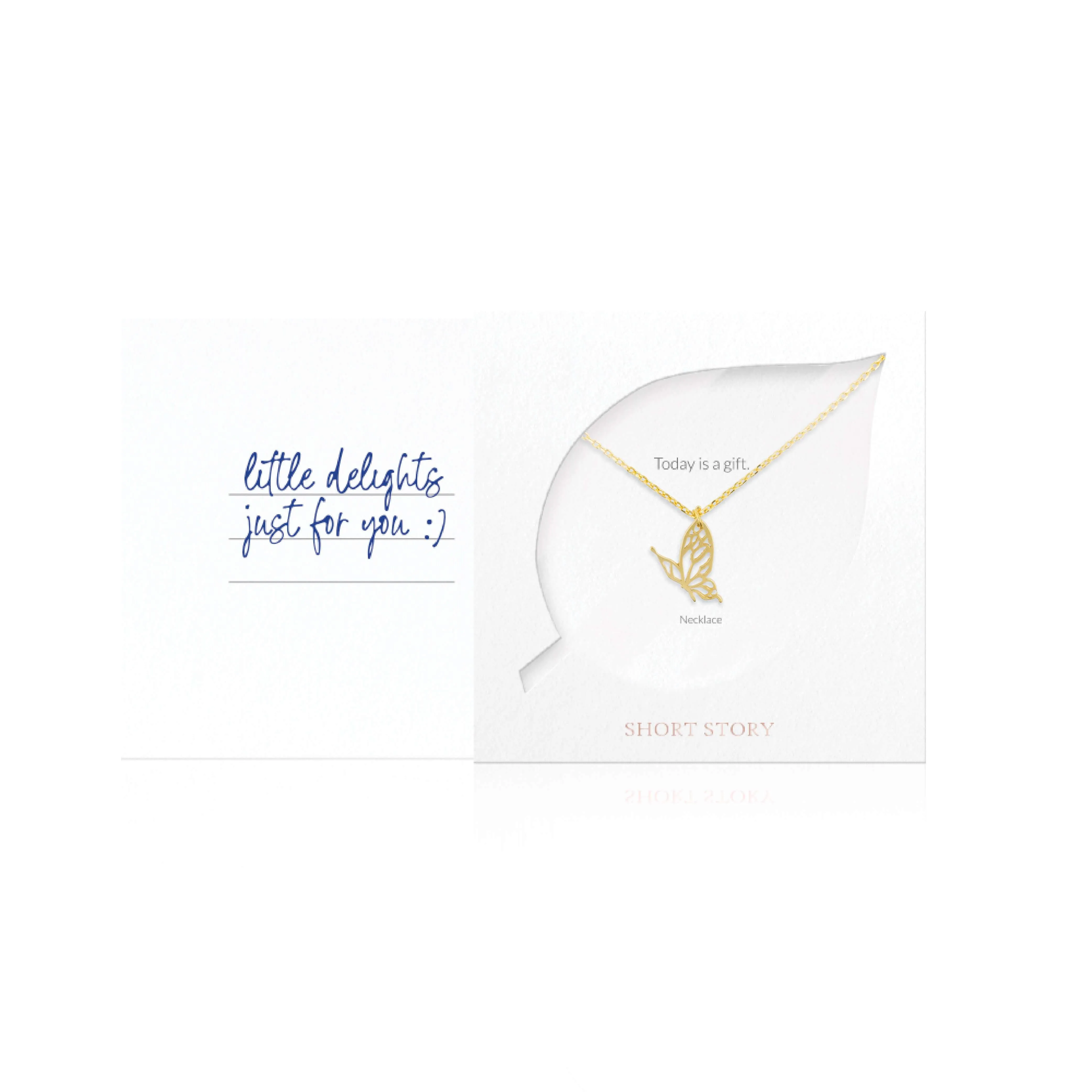 Necklace Butterfly Stencil