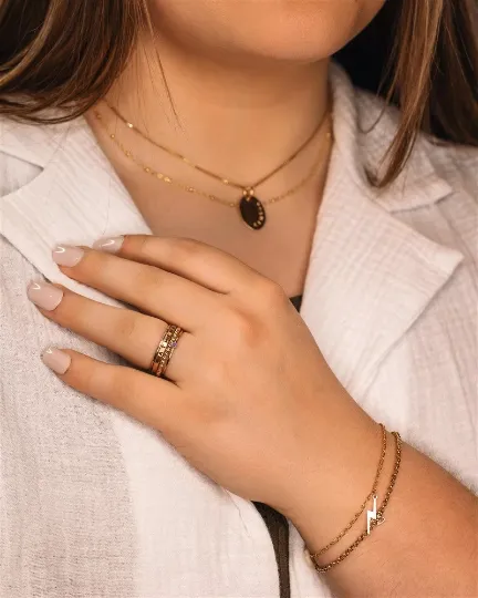 Oval Name Necklace