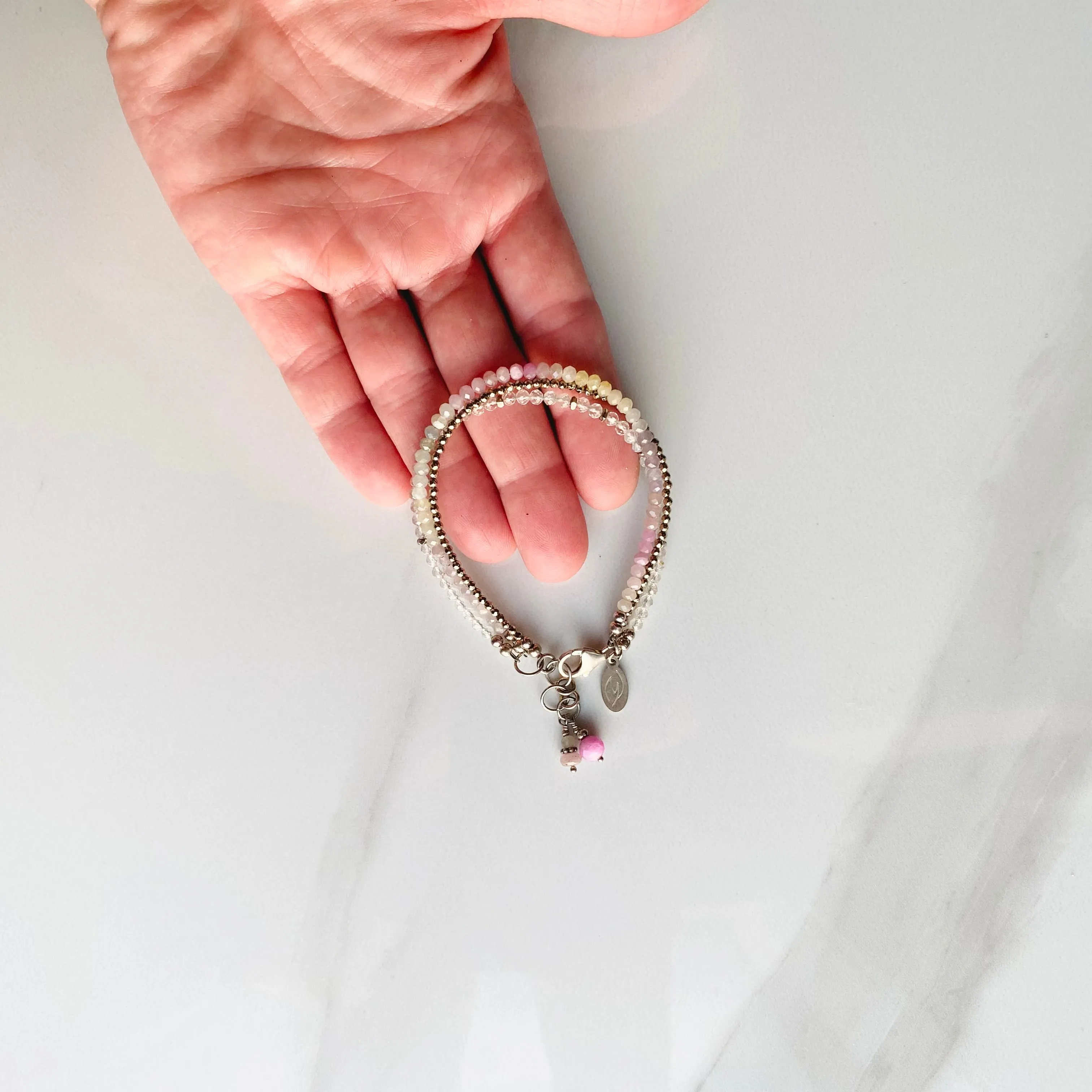 Pastel Sapphire & Topaz Bracelet