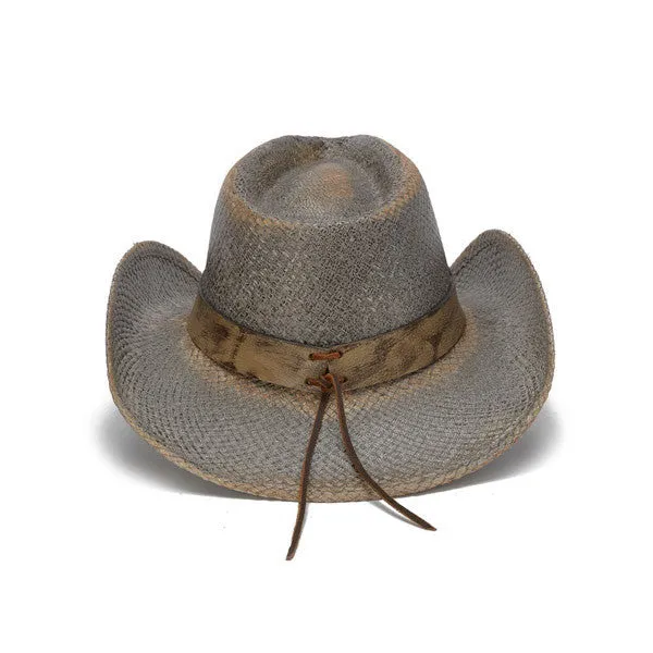Stampede Hats - Studded Turquoise Blue Stone Cowboy Hat
