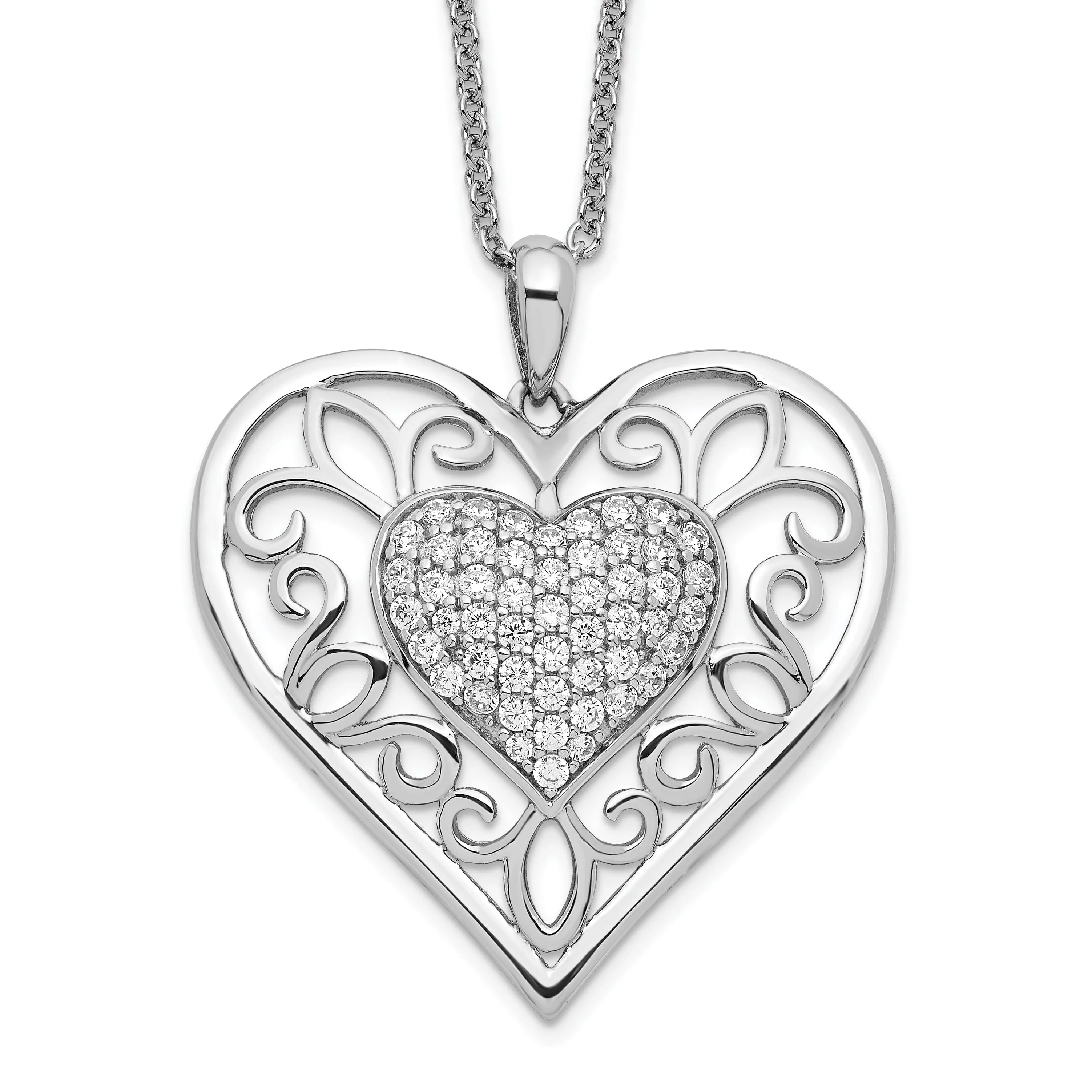 Sterling Silver To My Daughter Necklace