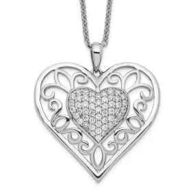 Sterling Silver To My Daughter Necklace
