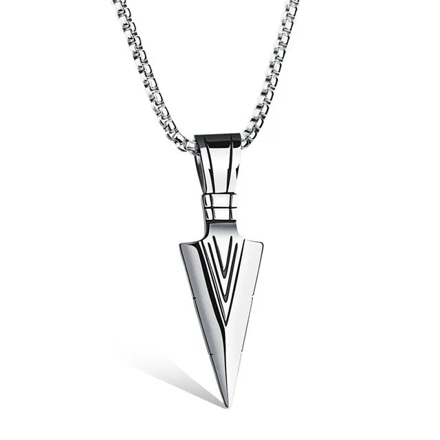 Techwear Arrowhead Necklace