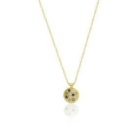Tidal Pool Pendant Necklace | Blue | 18k