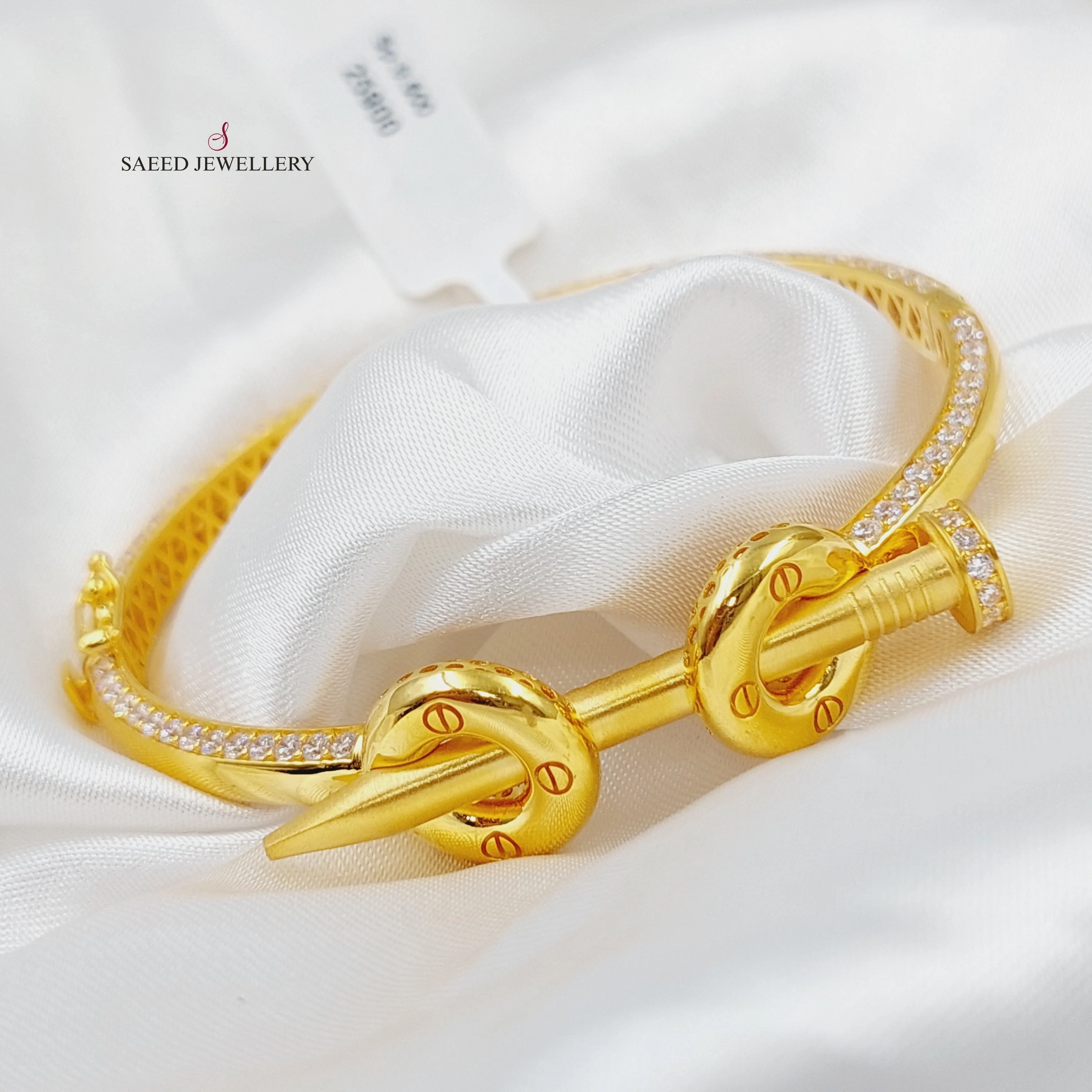 Turkish Nail Bangle Bracelet