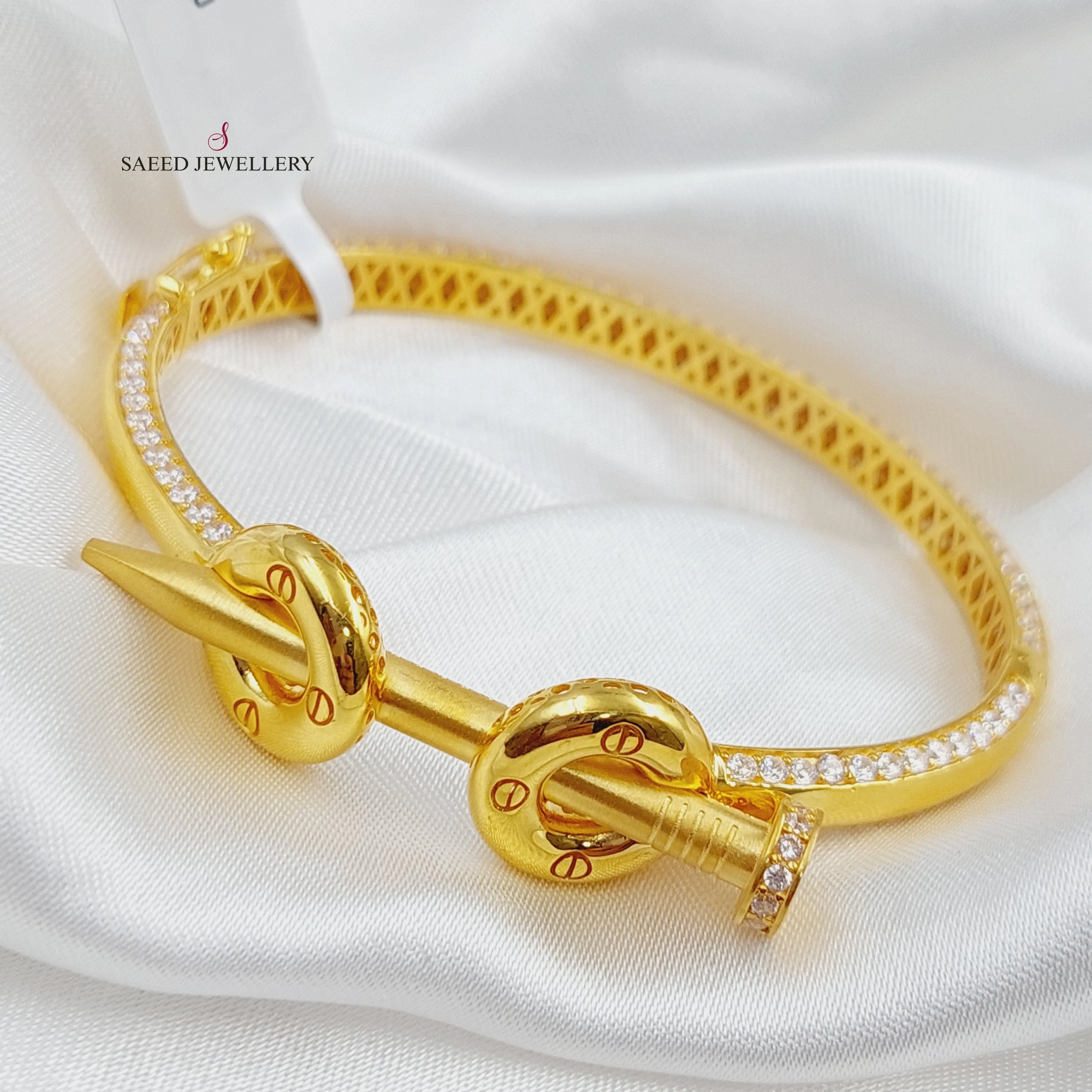 Turkish Nail Bangle Bracelet