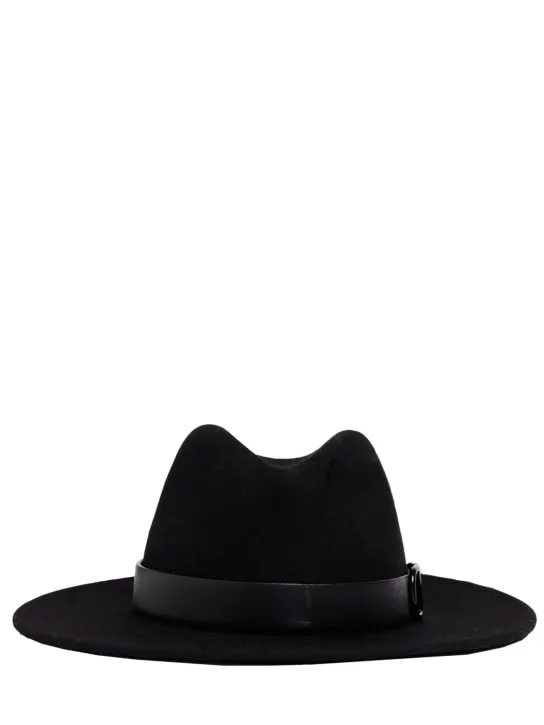 Valentino Garavani   V logo signature fedora hat 