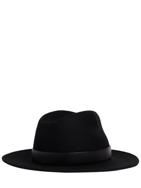 Valentino Garavani   V logo signature fedora hat 