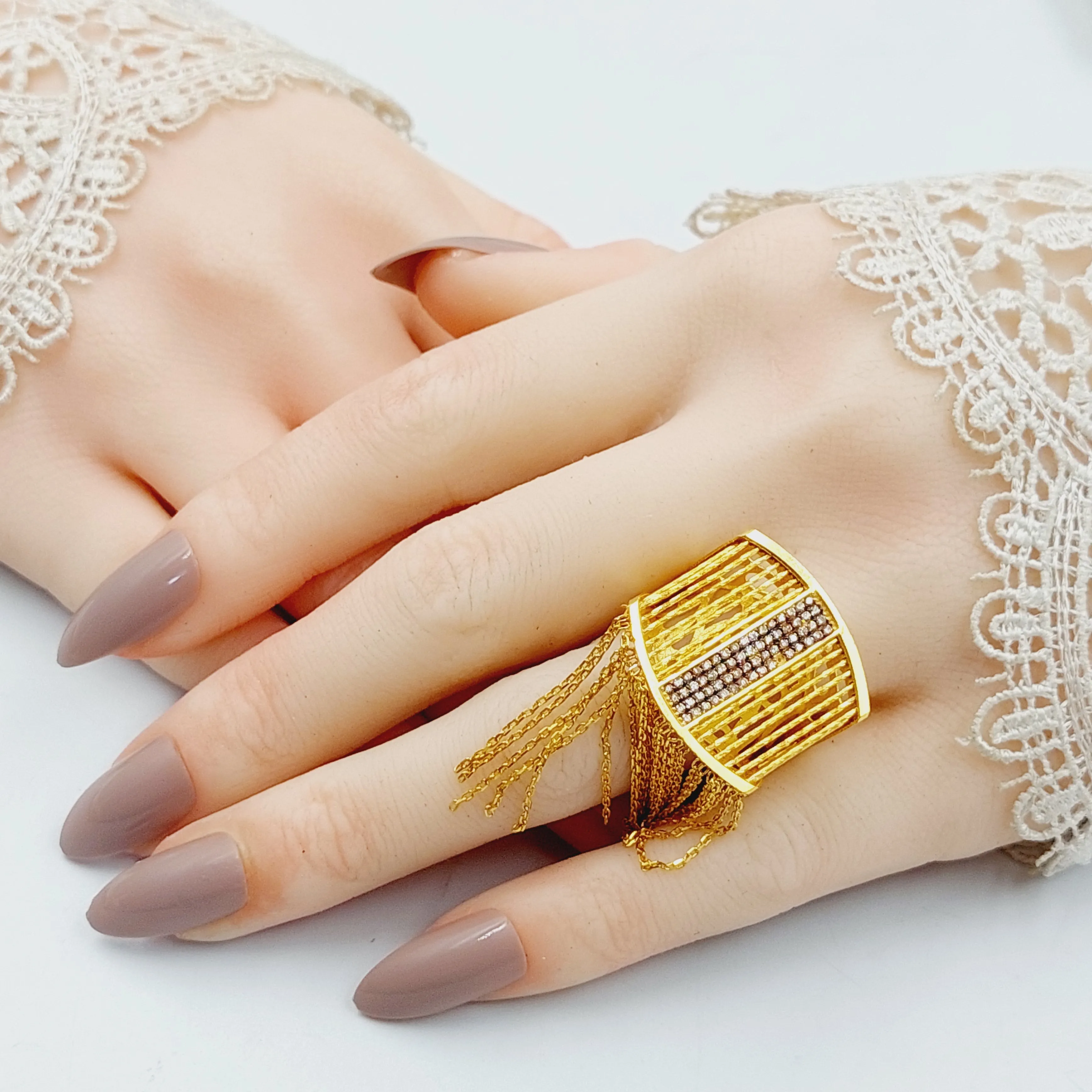 Zircon Studded Joy Ring