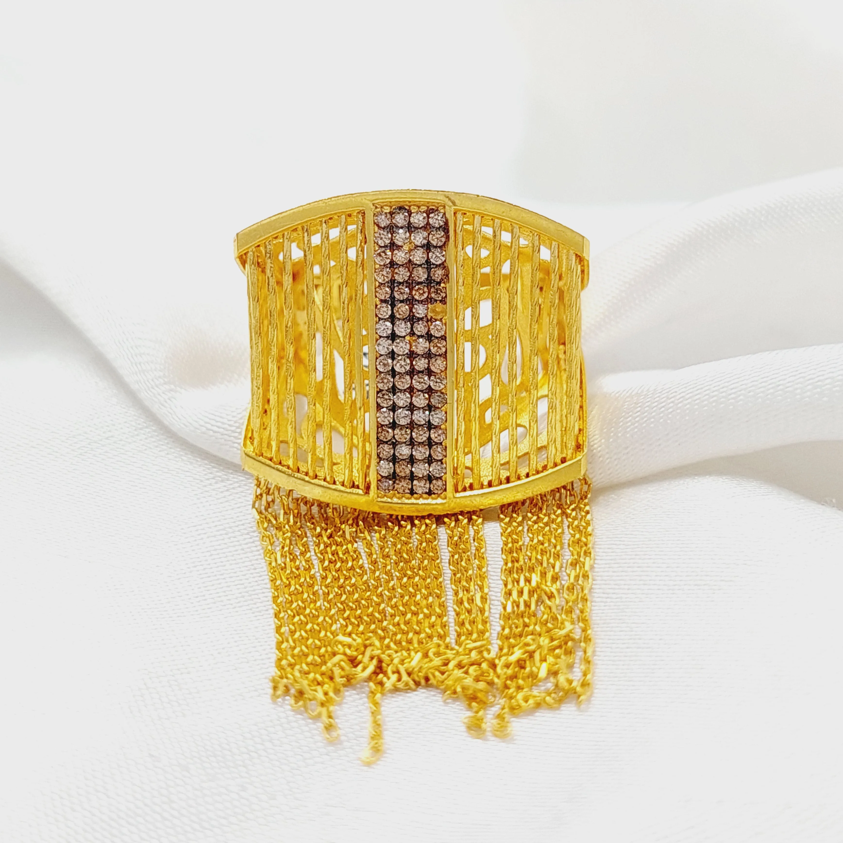 Zircon Studded Joy Ring